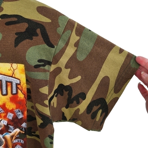 TRAVIS Scott x Diamond Supply Camoflauge Graphic Tee Shirt Small - Picture 4 of 8